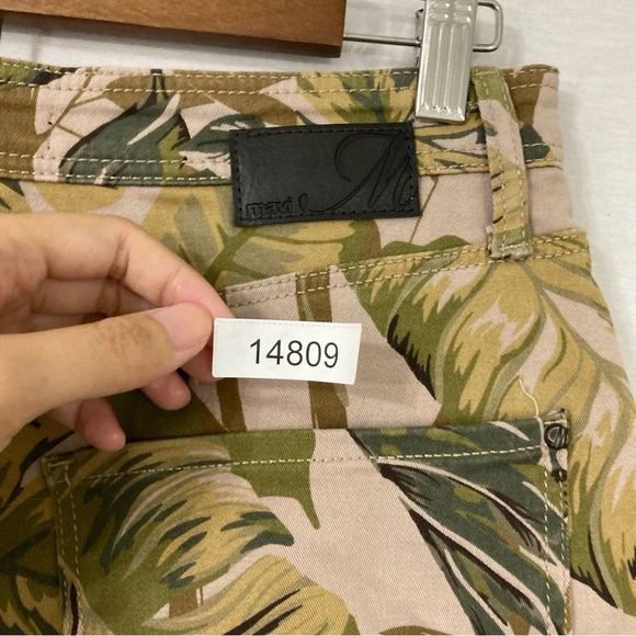 Mavi Women's Tropical Print Denise High Rise Cargo Pants Jeans size 30 - Picture 12 of 13